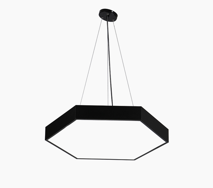 六边形LED异形吊线灯
