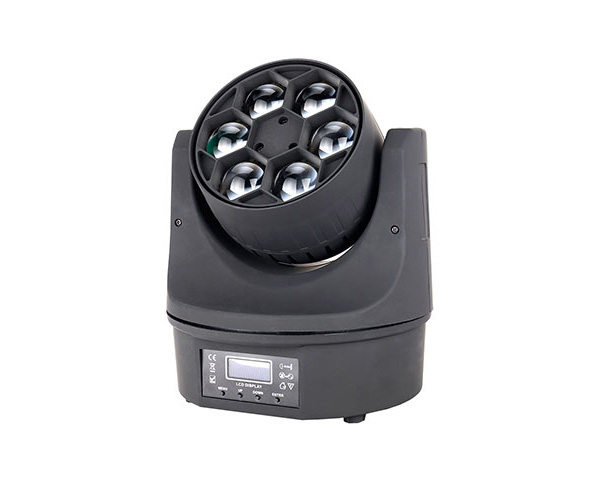 6颗LED小蜂眼光束摇头灯